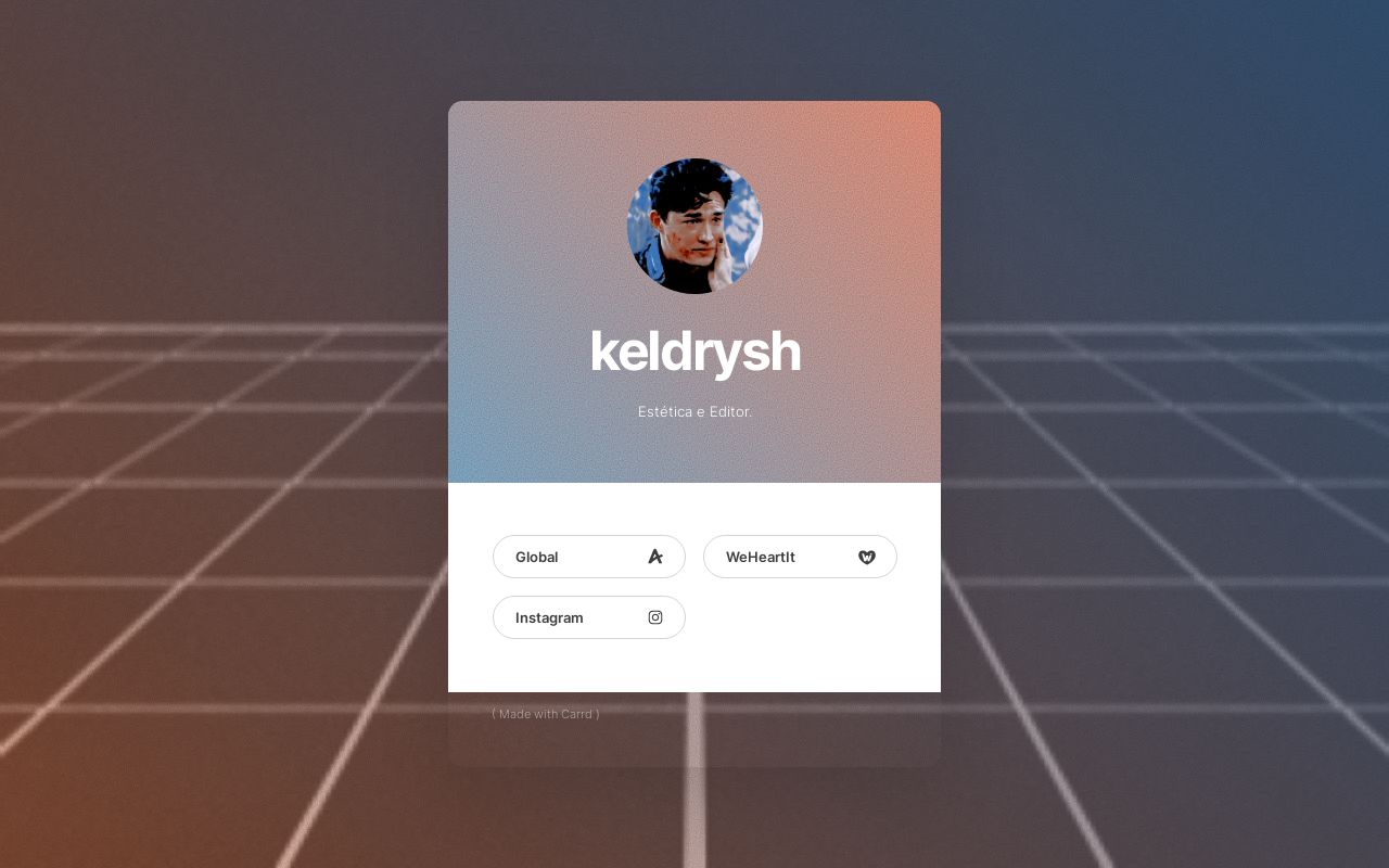Carrd profile picture for @keldrysh
